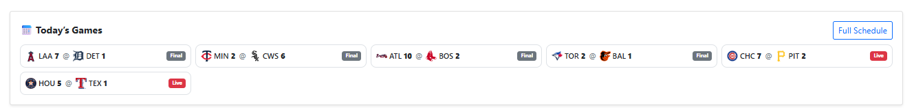 Follow Today's Games'